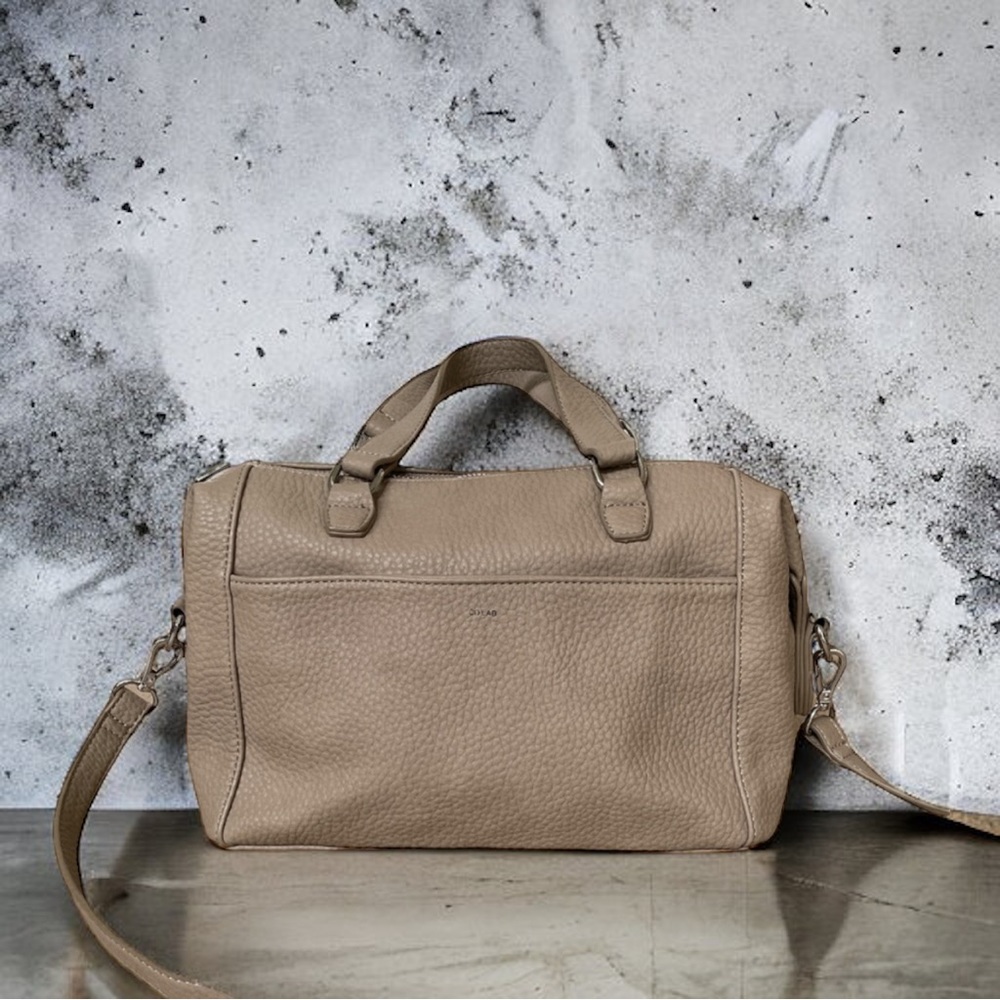 Colab Vegan Leather Bowler Bag